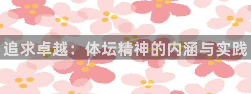 追求卓越：体坛精神的内涵与实践